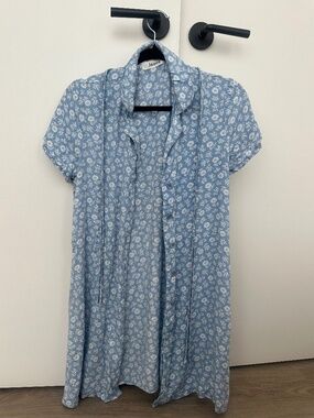 Reformation blue summer dress XS